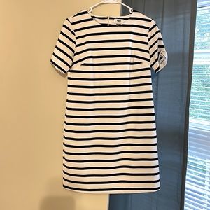 Old Navy Black and White Stripe T-shirt dress size XS